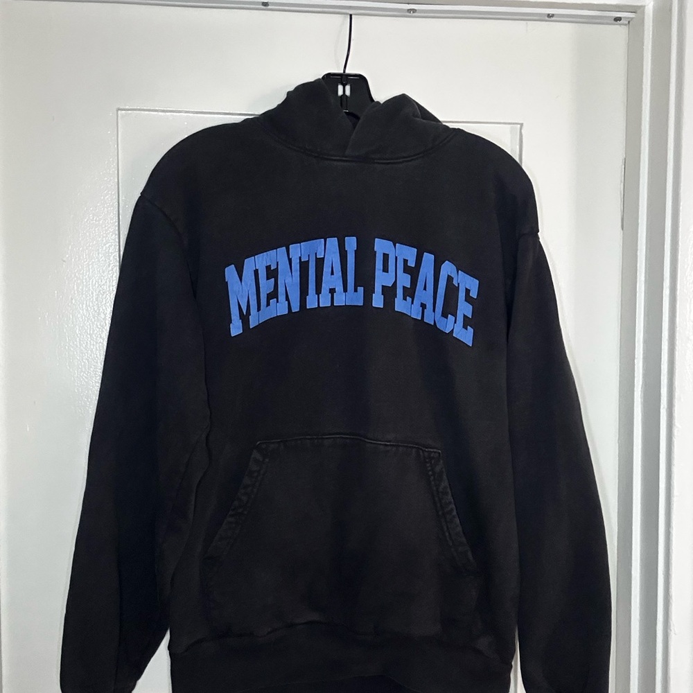 Dark navy blue Seasons of Sunday thick hoodie